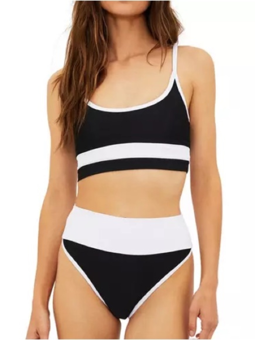 NWT Beach Riot Emmy Core Swim Bottoms, M